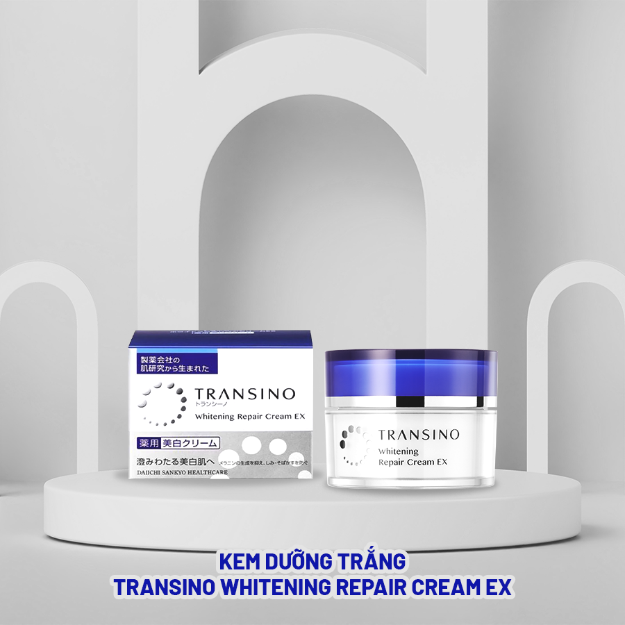 Kem dưỡng trắng da TRANSINO Whitening Repair Cream EX